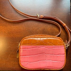 mini crossbody bag, leather, JCREW